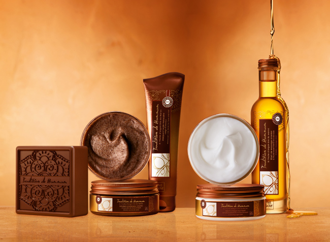 Yves Rocher TRADITION DE HAMMAM savon, eksfoliant, masque, baume, élixir