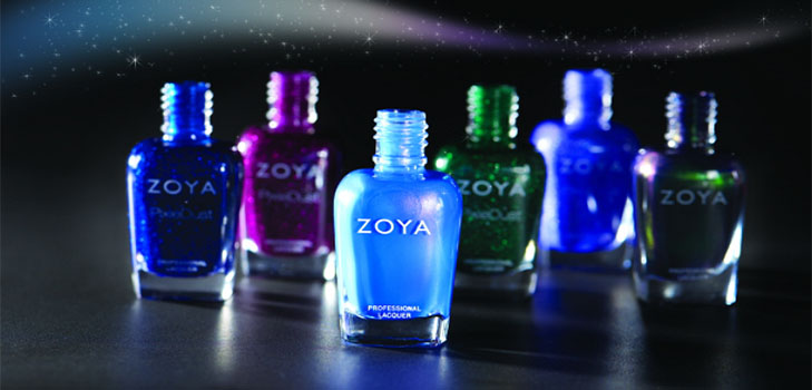 Glitter de gemmes dans la collection festive de vernis Zoya Enchanted 2016-2017