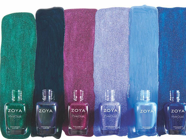 Glitter de gemmes dans la collection festive de vernis Zoya Enchanted 2016-2017