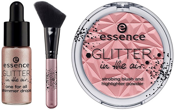 Plus de brillance: collection décorative Essence Glitter In The Air