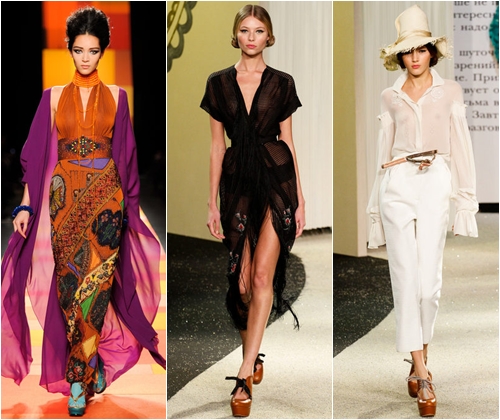 Vêtements à la mode printemps-été 2013