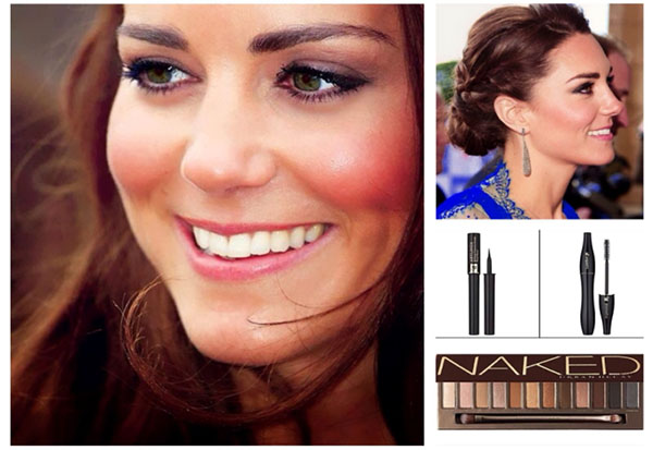 Maquillage naturel dans le style de Kate Middleton