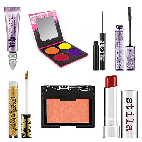 Maquillage glamour à la maison