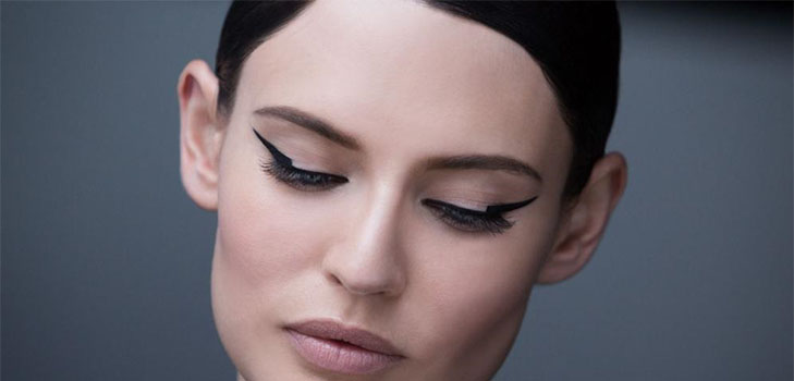 Maquillage graphique - tendance hivernale 2016-2017