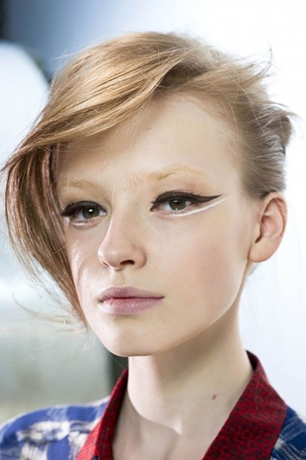 Maquillage graphique - tendance hivernale 2016-2017