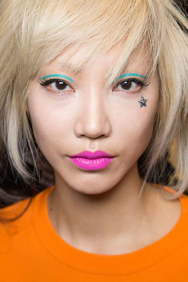 Maquillage graphique - tendance hivernale 2016-2017