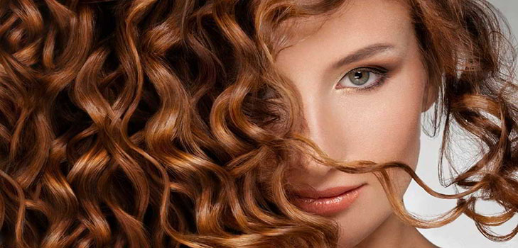 Chimie des cheveux avec une photo