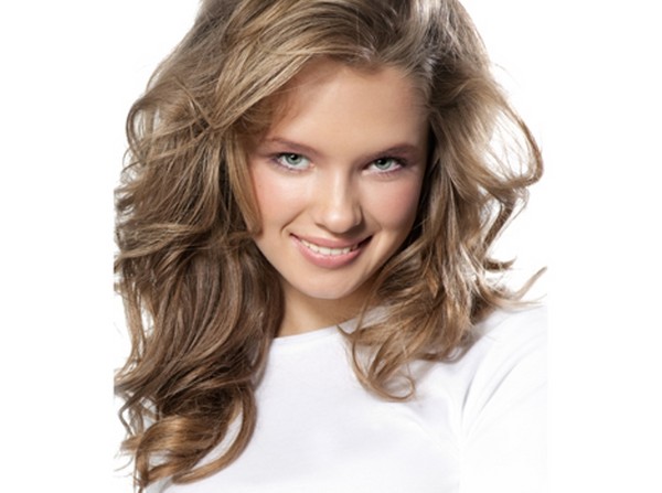 Chimie des cheveux avec une photo