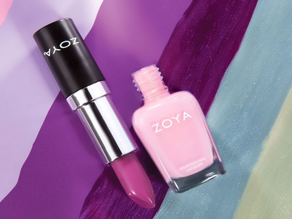 Manucure pastel parfait avec des vernis Zoya Charming 2017