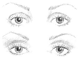 Yeux enfoncés Yeux enfoncés