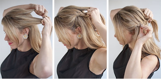 Comment faire une coiffure de soirée pour un cheveu de longueur moyenne
