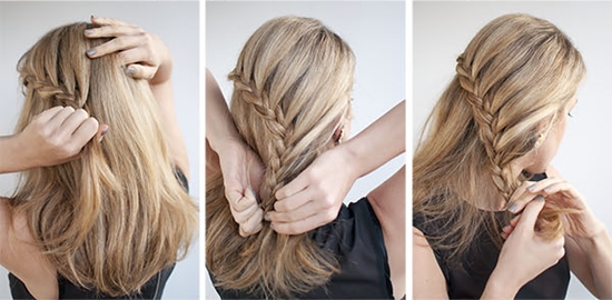 Comment faire une coiffure de soirée pour un cheveu de longueur moyenne