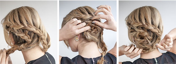 Comment faire une coiffure de soirée pour un cheveu de longueur moyenne