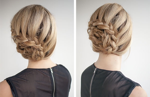 Comment faire une coiffure de soirée pour un cheveu de longueur moyenne