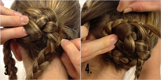 Comment faire une coiffure de soirée avec des tresses