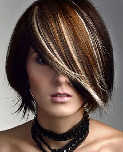 Coloriage sur les cheveux foncés