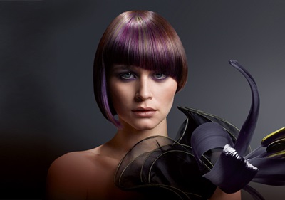 Coloriage sur les cheveux foncés