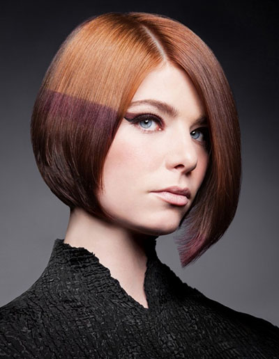 Coloriage sur les cheveux foncés