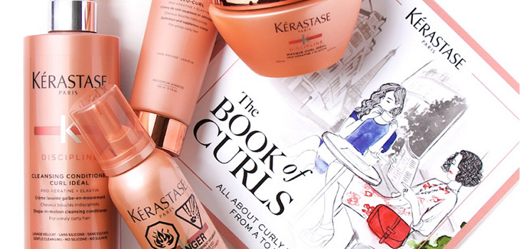 Boucles sans problèmes: toilettage pour les cheveux frisés Kérastase Discipline Curl Ideal