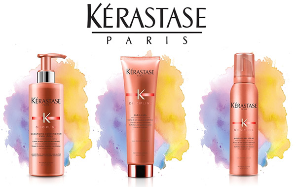 Boucles sans problèmes: toilettage pour les cheveux frisés Kérastase Discipline Curl Ideal
