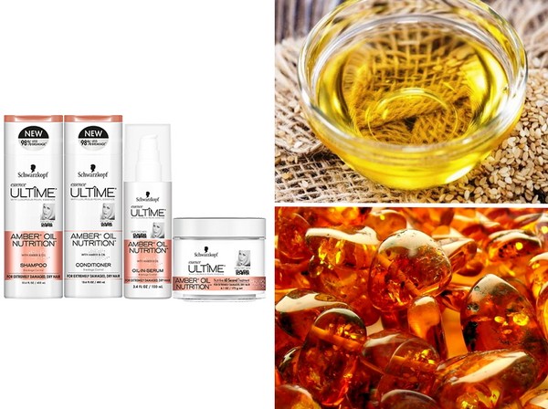 Boucles comme le modèle: nouveaux produits Schwarzkopf Amber + Oil Nutrition