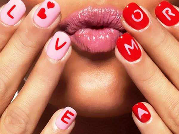 L'amour est ...: idées d'une belle manucure pour la Saint-Valentin