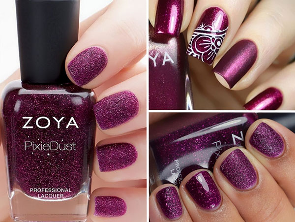 Le meilleur nail art du Nouvel An avec des vernis Zoya Enchanted