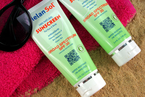 Crème après bain de soleil pour le corps