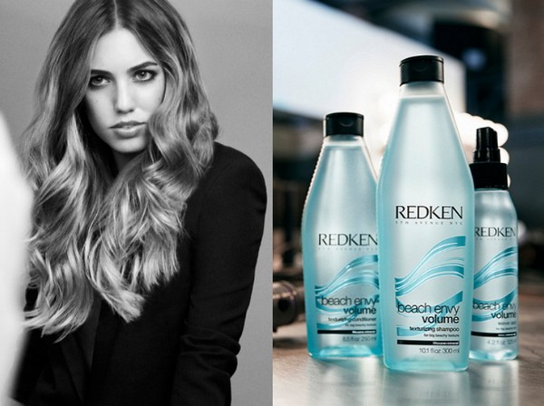 Le volume maximum: de nouveaux produits pour le soin des cheveux Redken Beach Envy & High Rise