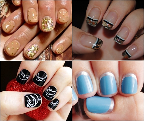 Manucure sur les ongles courts 2013