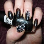 Manucure: dessins sur les ongles avec une aiguille