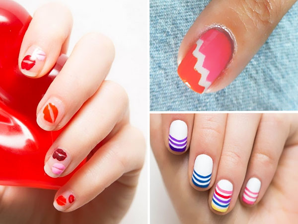 Manucure en cinq minutes: trois conceptions d'ongles simples