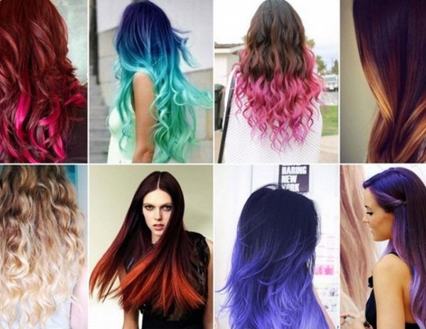 Faire fondre de fines mèches de cheveux noirs