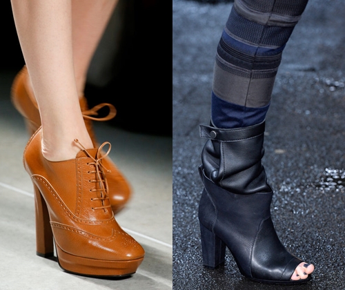 Chaussures pour femmes à la mode automne hiver 2014: photos des chaussures d'hiver les plus à la mode de 2014