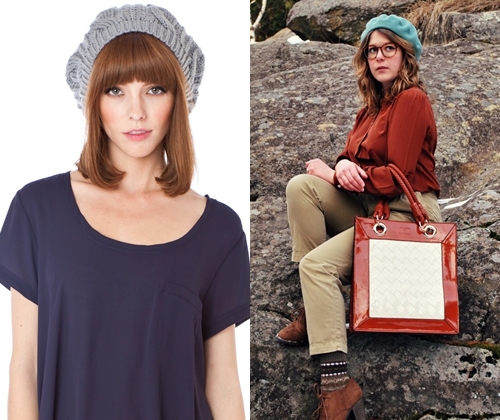 Bérets à la mode: photos des bérets les plus en vogue pour l'automne et l'hiver 2014