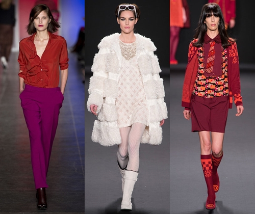 Couleurs à la mode des vêtements automne-hiver 2014: photos des nuances les plus à la mode de 2014