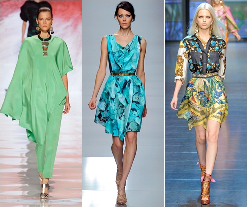Couleurs à la mode printemps-été 2013