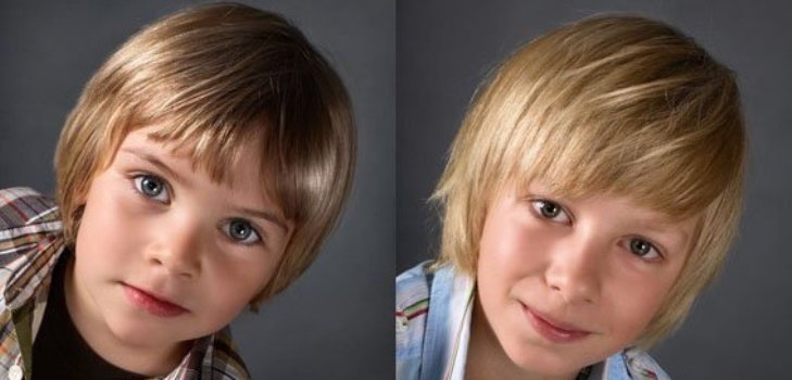 coupes de cheveux de bébé à la mode