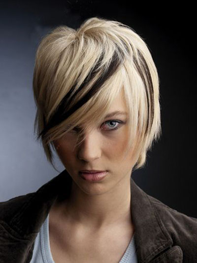 Coupes de cheveux élégantes pour les cheveux courts. Tendances 2015