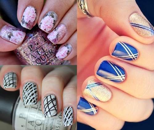 Mode ongles hiver 2013 -2014: photo des options de design d'ongles les plus à la mode en 2014 