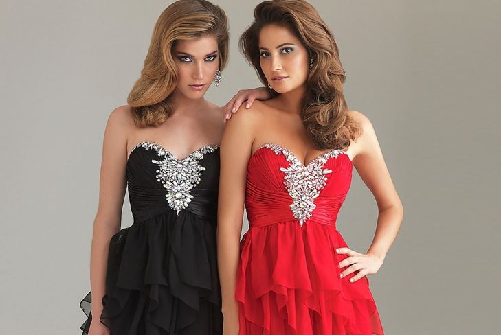 Robes du Nouvel An à la mode 2014, photos de robes