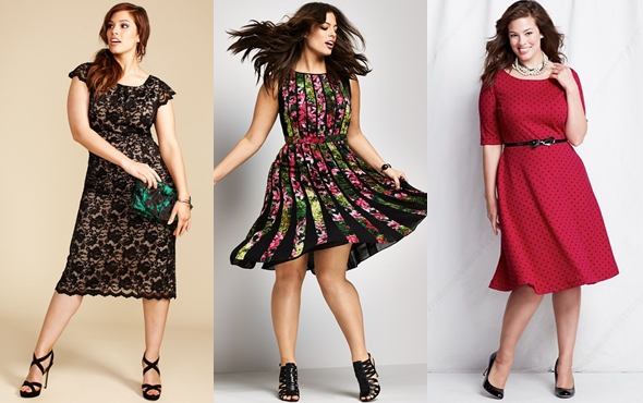 Robes de mode pour les dames pleines