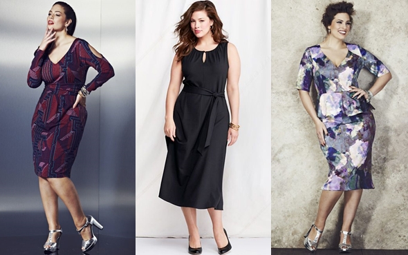 Robes de mode pour les dames pleines