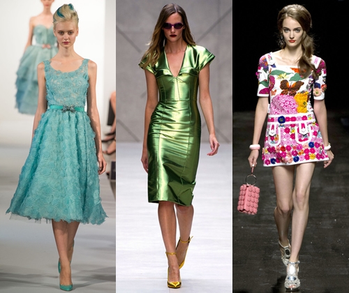  Robes à la mode printemps-été 2013