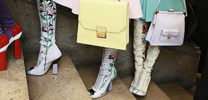 Bottes à la mode printemps 2014