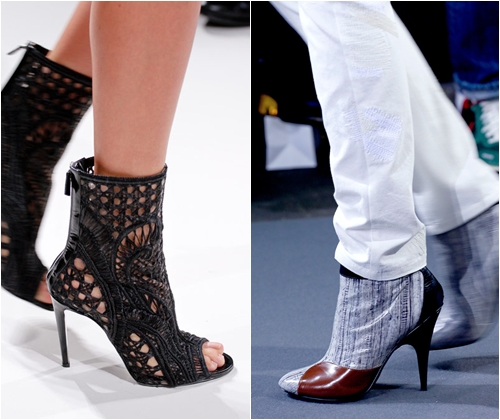 Bottes à la mode printemps-été 2013
