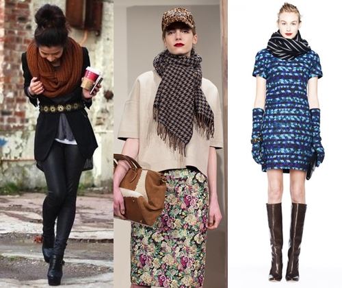 Foulards de mode hiver 2013-2014 