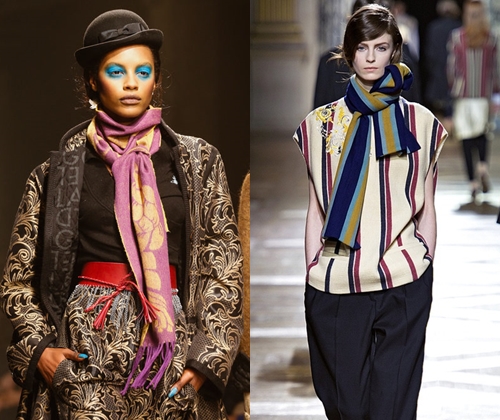 Foulards de mode hiver 2013-2014 