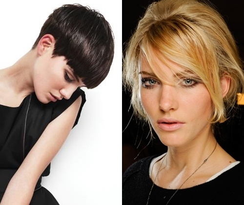 Coupes de cheveux à la mode automne hiver 2013-2014: photo des coupes de cheveux courtes et longues les plus en vogue de 2014