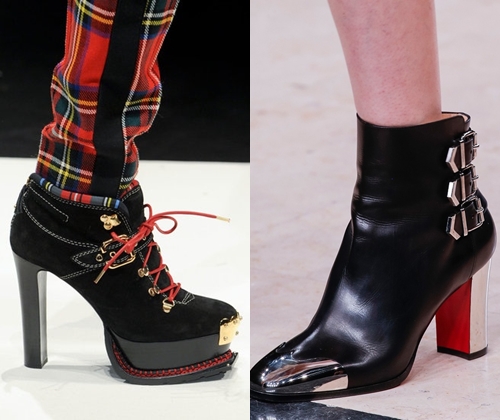 Bottes et bottines pour femmes à la mode: photos de chaussures pour la saison automne-hiver 2013-2014